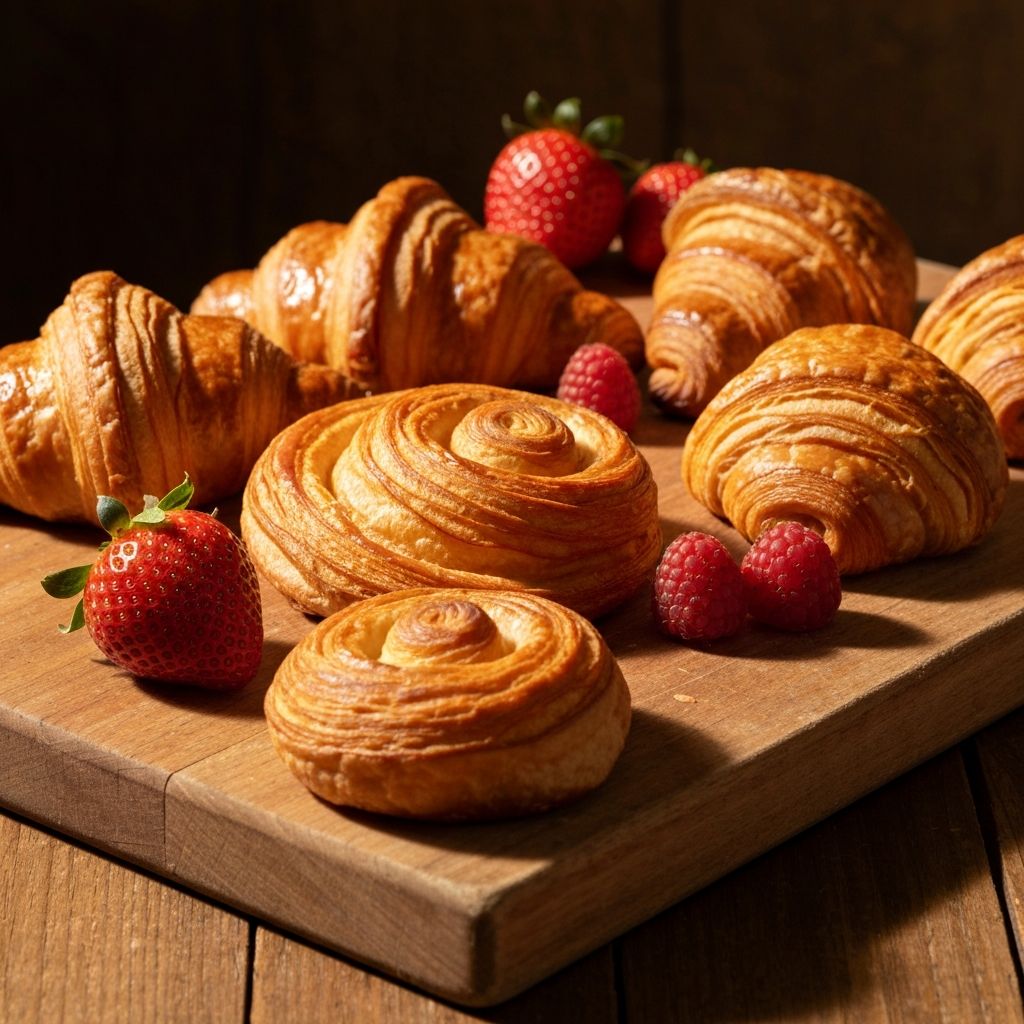 Panes recién horneados